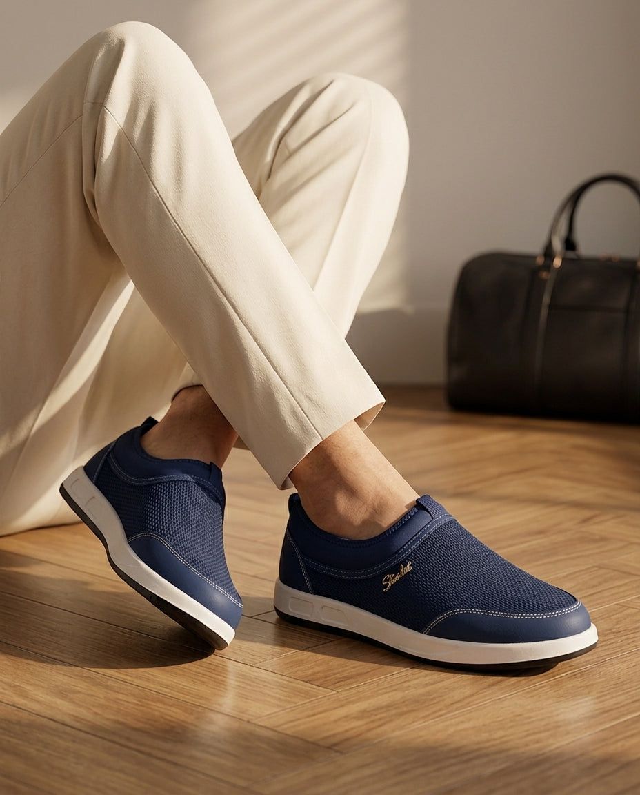 STARLET NS-07 Slip-On Sneakers - Grey