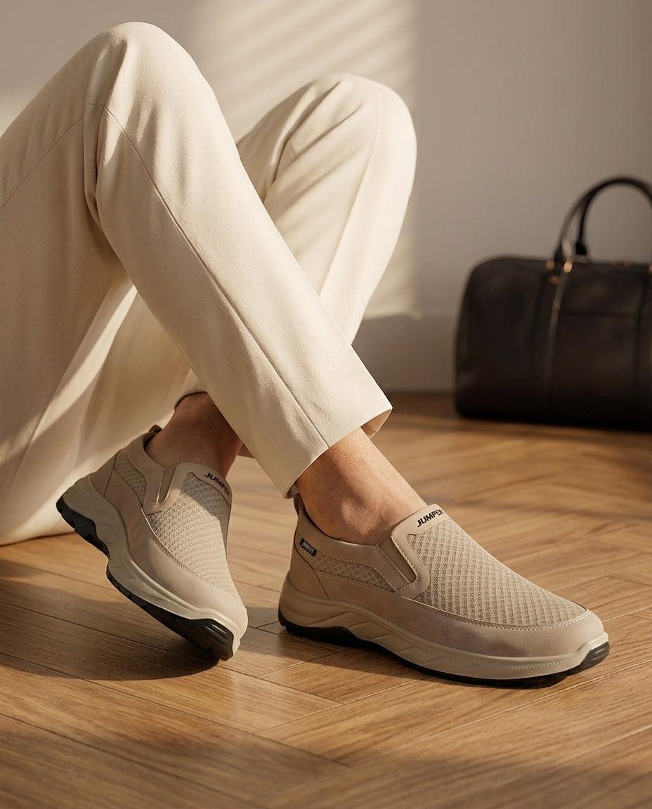 STARLET TES-04 JUMPER Slip-On - Beige - Molded Cushioning
