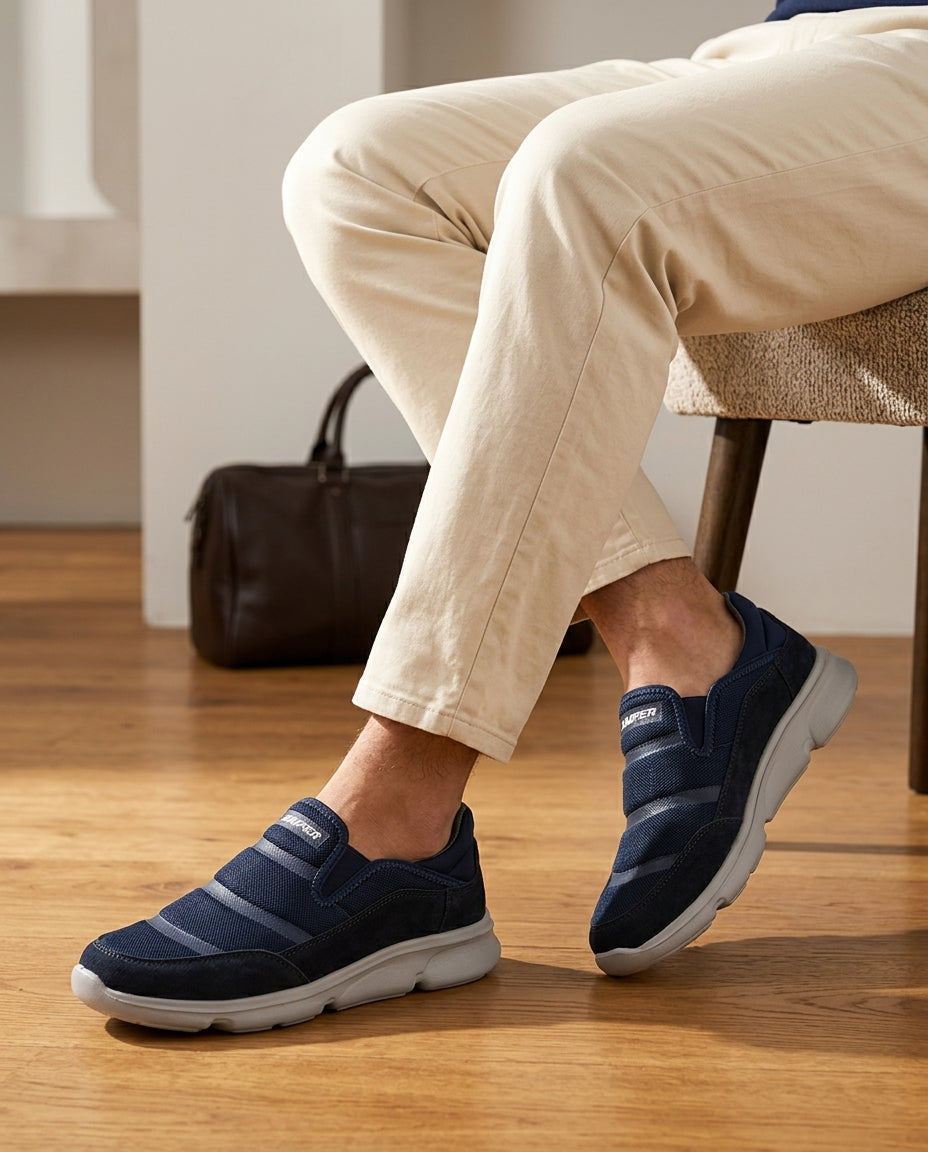 STARLET TES-04 JUMPER Slip-On - Navy Blue - Premium Comfort