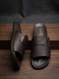 Starlet Textured Single-Strap Men's Casual Slides
