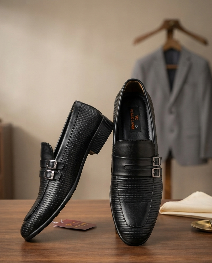 Premium Tan Brown Double Monk Strap Formal Shoes for Men | Business & Wedding Wear