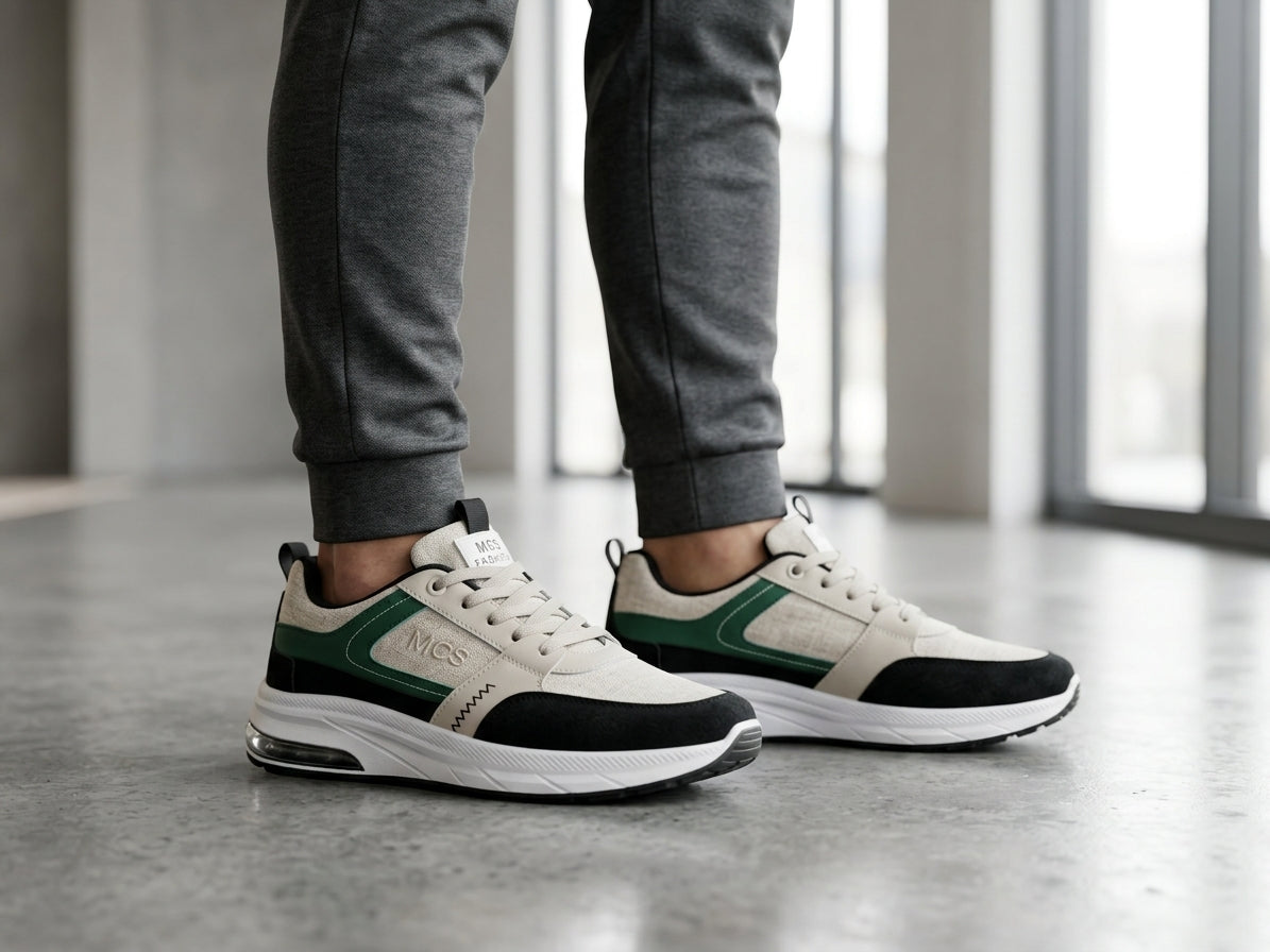Premium MCS Fashion Air-Cushion Sports Sneakers – Men's Casual & Active Footwear