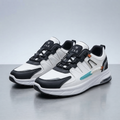 Premium Black & White Air Cushion Chunky Sneakers for Men | Casual, Gym & Sports Shoes