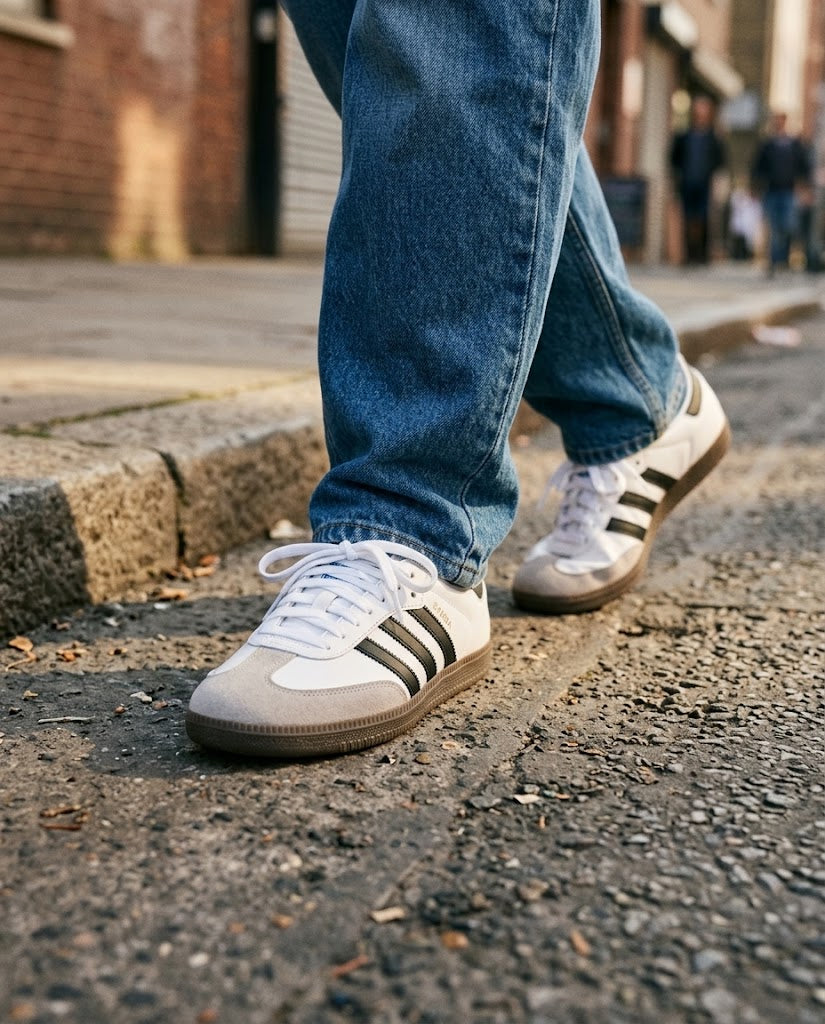 Adidas White Samba OG Shoes